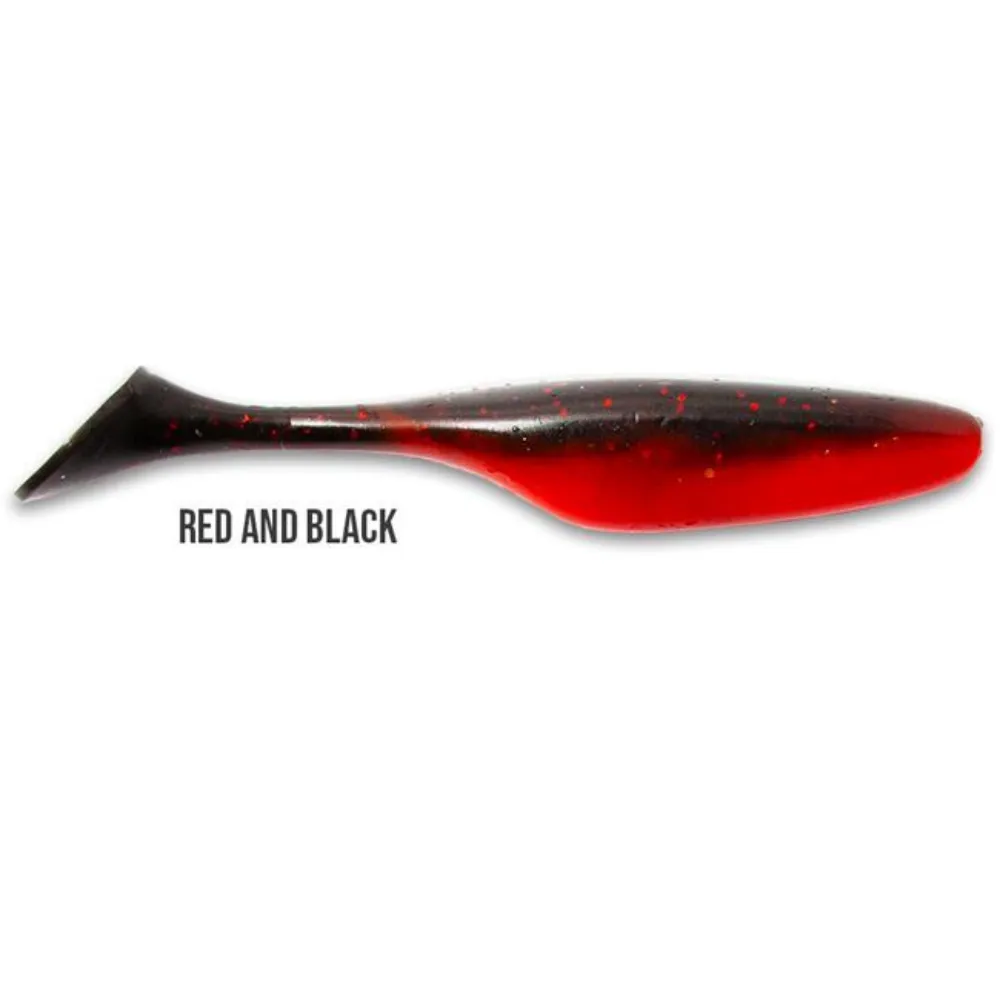 M-War Monkey Shad 9cm Red Black